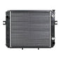 246081 Forklift Radiator - Hyster/Yale - 18 3/4 x 17 x 1 7/8 (PTR w/ oil cooler)
