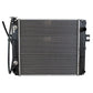 218N210102 1910520000 (17-5/8" x 16-3/4" x 1-7/16") Radiator for TCM Forklifts