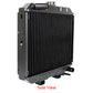 A and I, 66301-58710 Radiator, Fits Kubota Compact Tractor