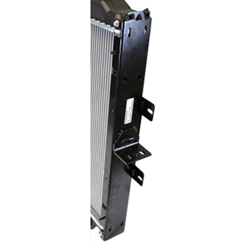 25" x 25-1/8" x 2" Radiator with Frame and Oil Cooler for Bluebird Bus 2010