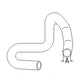 6700738 One New Aftermarket Replacement Radiator Hose, Upper