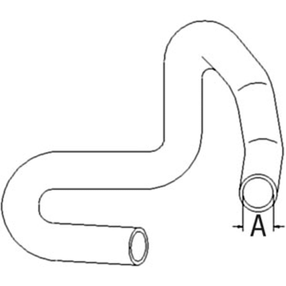 Upper Radiator Hose Fits Bobcat 853 6700738