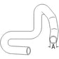6700738 One New Aftermarket Replacement Radiator Hose, Upper