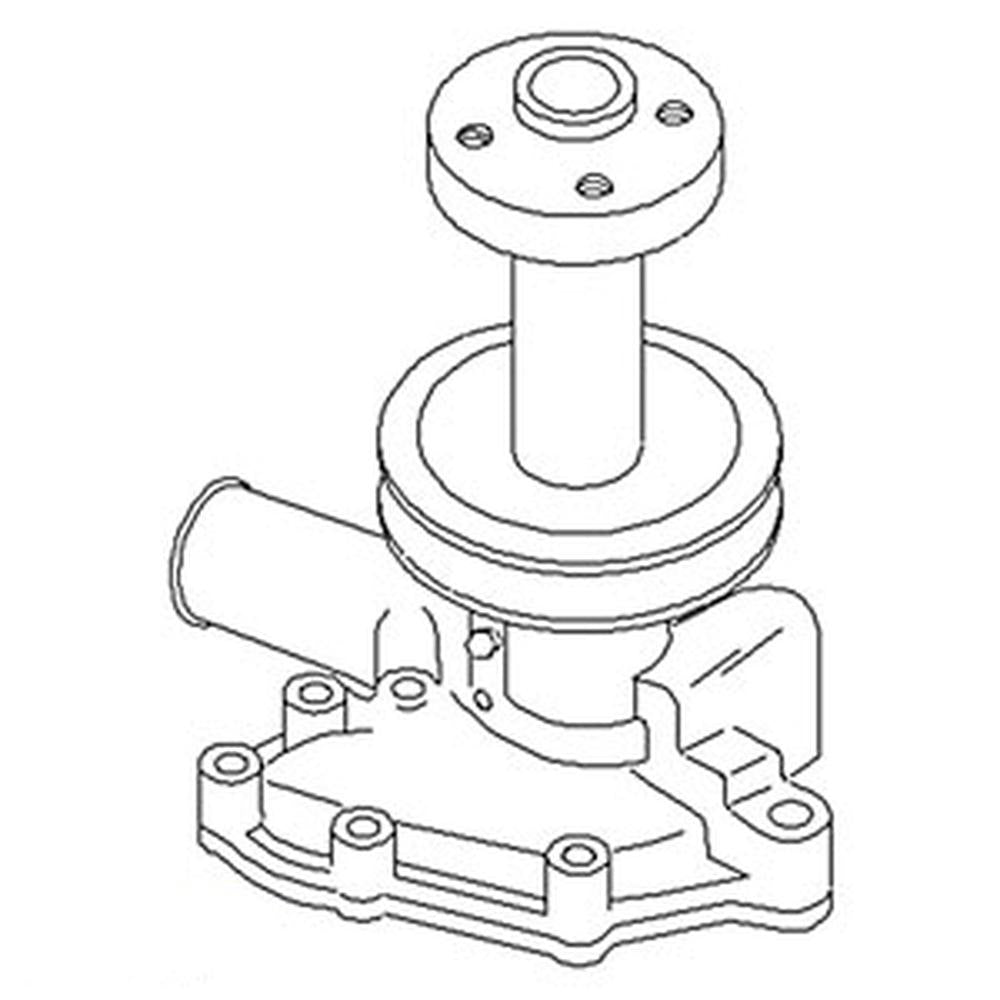 SBA145016071 Water Pump Fits Ford/New Holland 1500 1700 1900