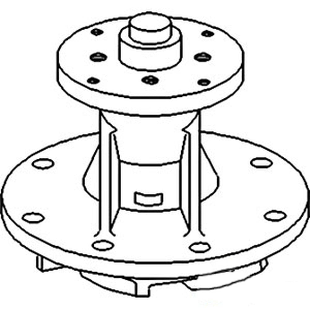Water Pump Fits John Deere Replaces RE53757