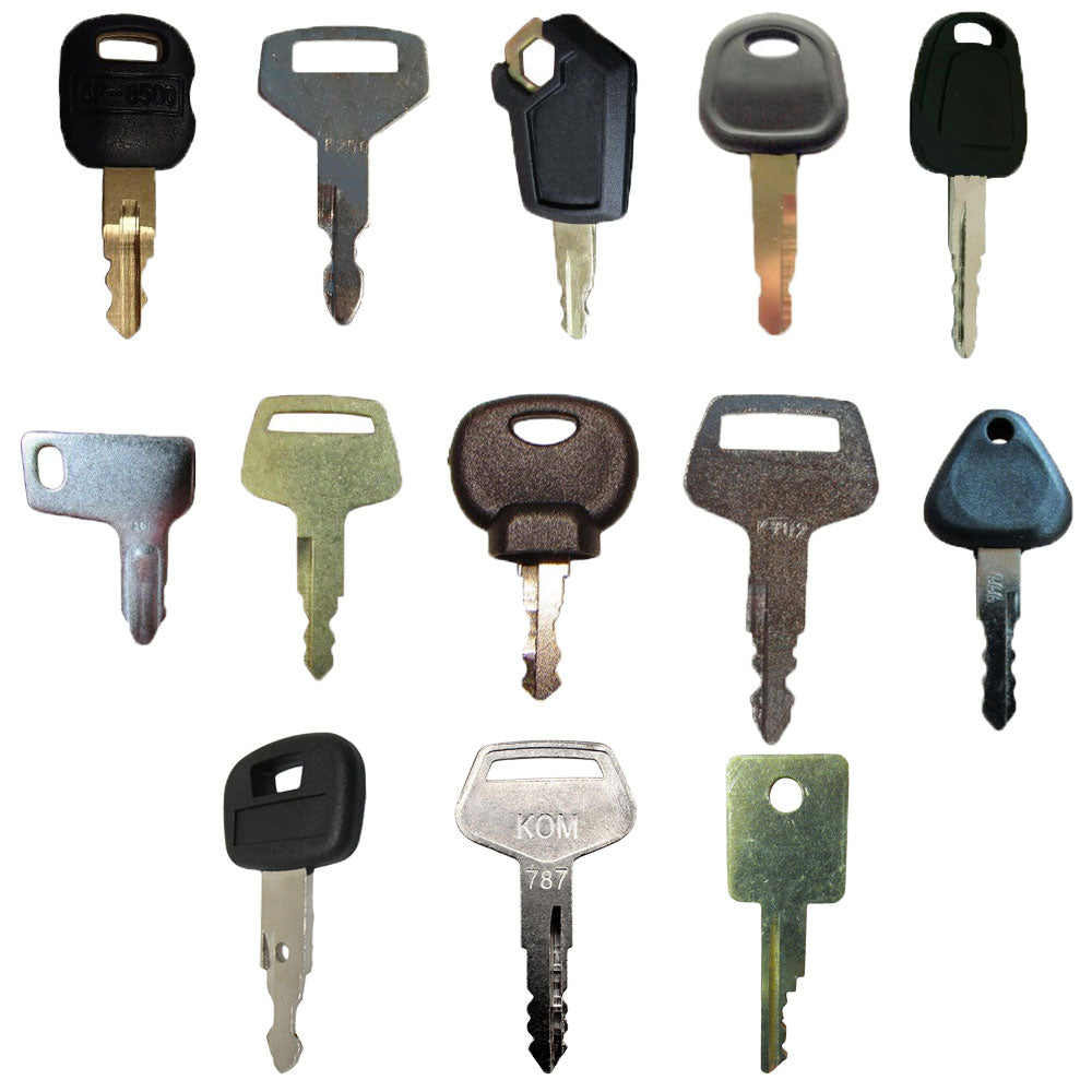 15 Pc. Heavy Equipment Key Set Fits Case/International Harvester Replaces A77313
