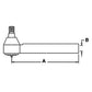 Right Hand Ball Joint Fits Massey Ferguson Replaces 0003240540