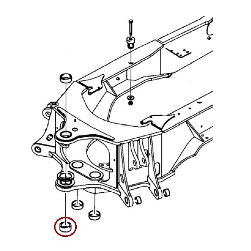 Lower Swing Tower Bushing Fits Case 580L 580M 580 Super L 580 Super M D151070
