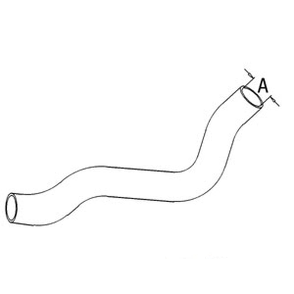D2NN8260C New Upper Radiator Hose Fits Ford New Holland Tractor 9000 1 3/4"