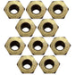 D3NN1120B Set of 10 Wheel Nuts Fits Ford New Holland Tractor 4000 5000 6600