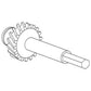 Shaft & Gear Assembly Fits Ford Replaces 81845748
