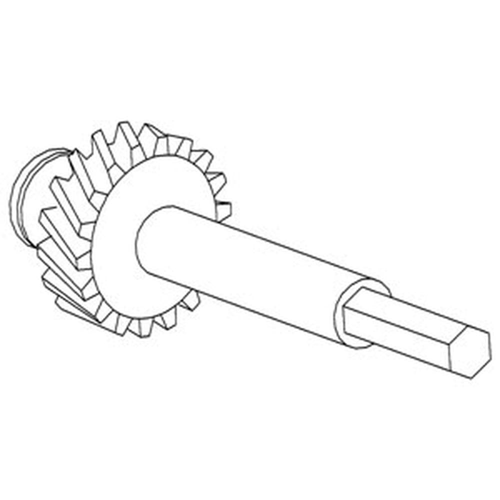 Shaft & Gear Assembly Fits Ford Replaces 81845748