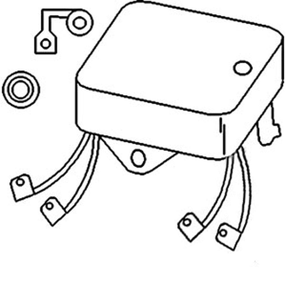 Regulator D4NN10316A Fits Ford 555 555A 555B 5600 5610 5700 5900 6410 655 655A