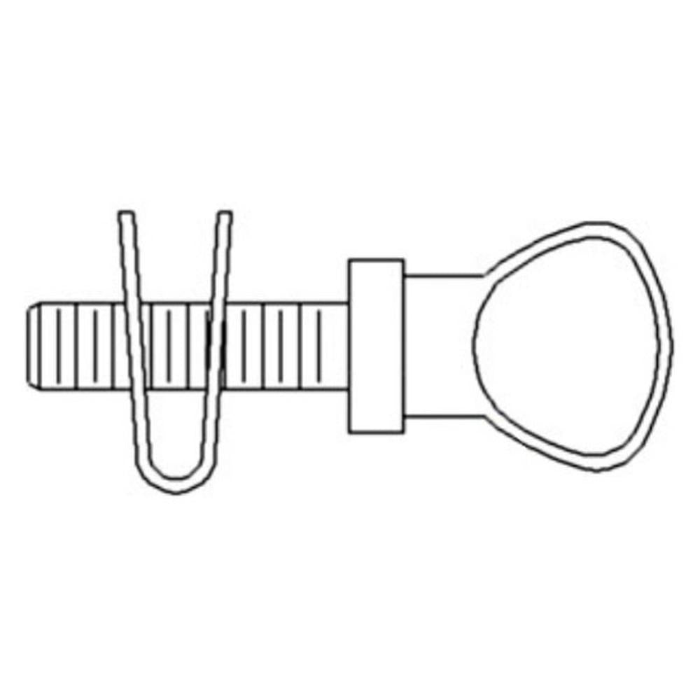 Grille Screw & Nut Fits Ford/New Holland Replaces 412575