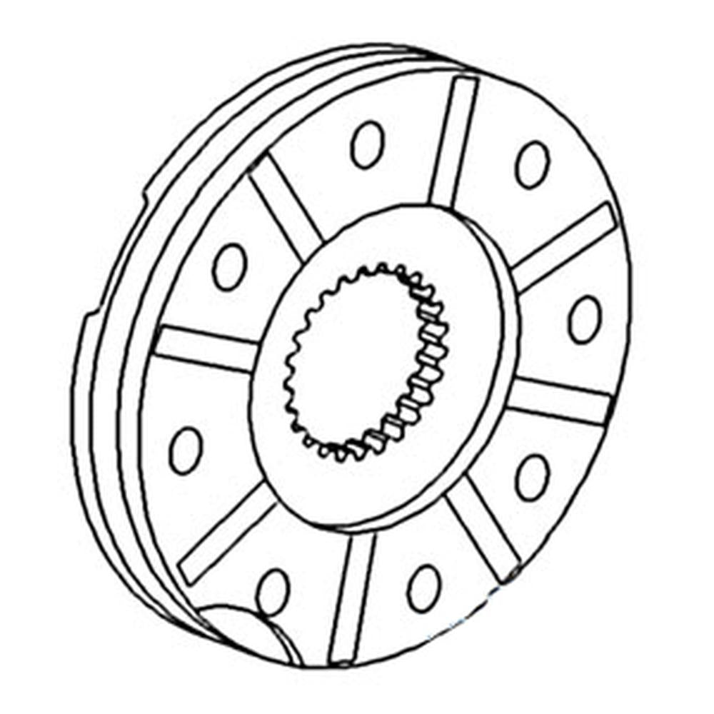 D5NN2N625A 83906199 New Hand Brake Disc Fits Ford New Holland Tractor 2000-