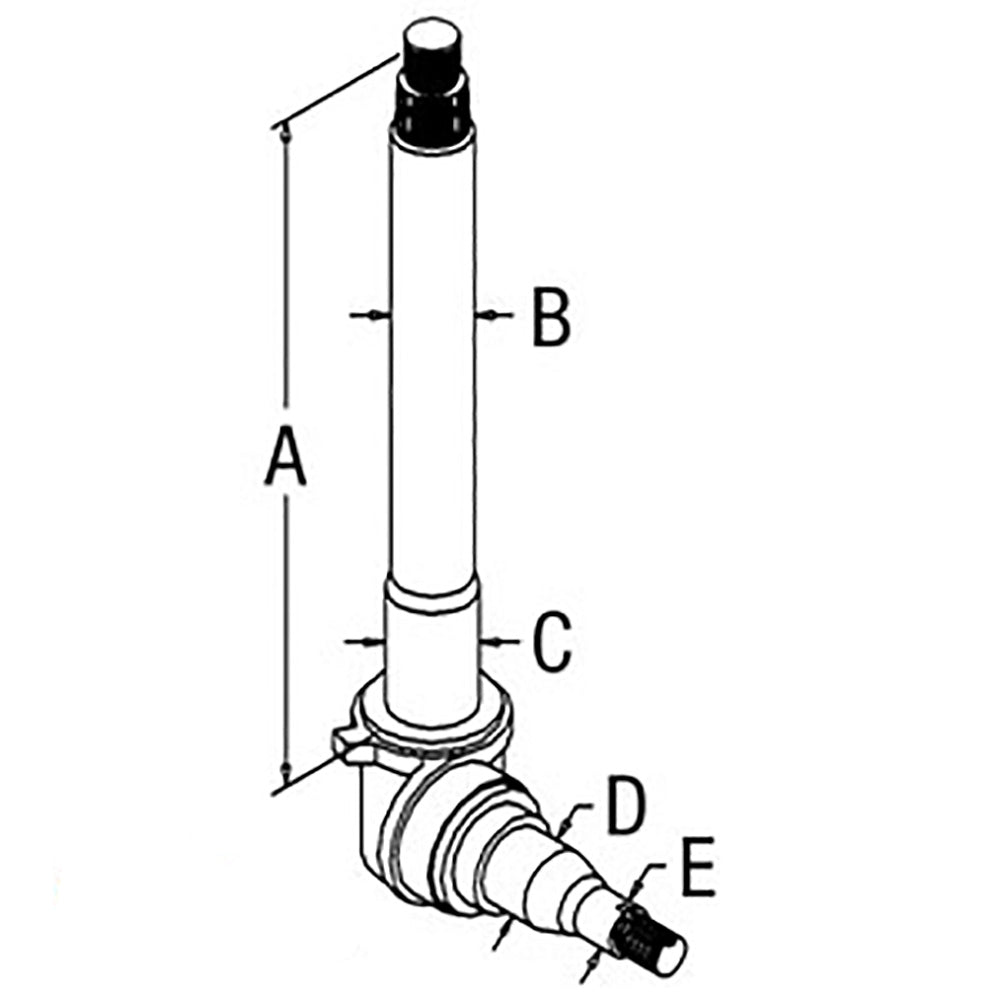 D5NN3105C Fits Ford/New Holland Tractor RH Spindle TW10 TW15 TW20 TW2