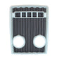 D5NN8200C NEW One Piece Grille Fits Ford 2600, 3600, 4600, 4600SU, 5600+