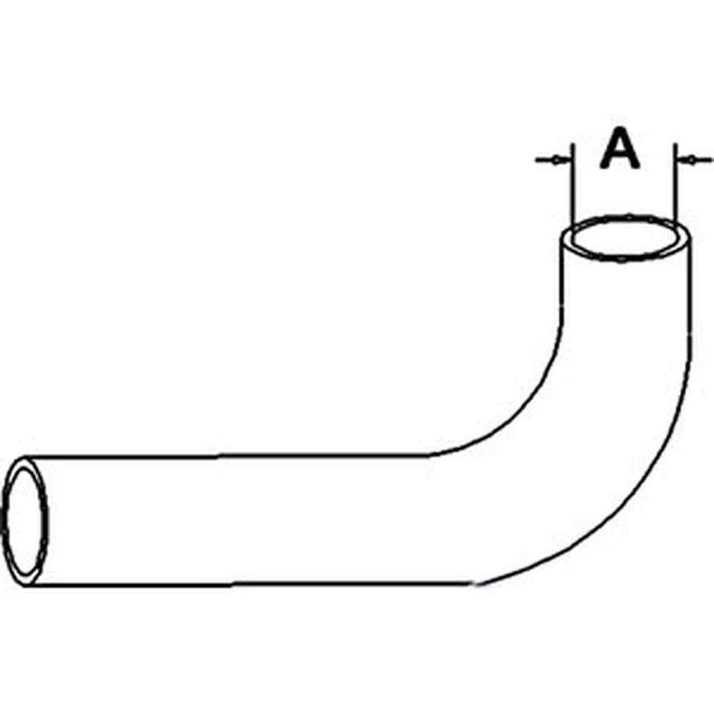 Radiator Hose, Upper Fits Ford Diesel Tractors 2600, 3600, 4600, 5600, 6600,