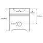 D6NN6108F Piston STD Fits Ford New Holland 4.2 83910837 2000 2310 2600 2810