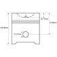 Standard Piston Fits Ford/New Holland Replaces 31P37