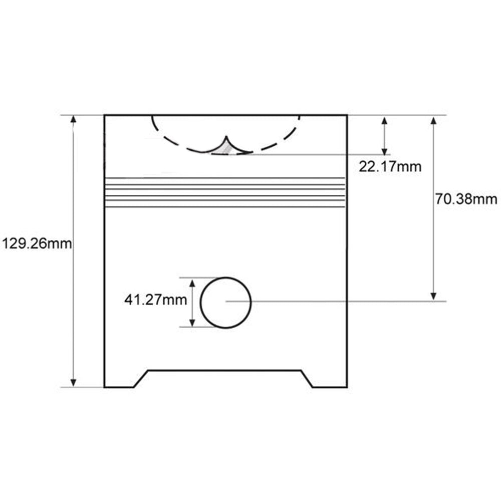 D6NN6108Y Fits Ford/New Holland Tractor Piston 7000 755 7600 7700 839