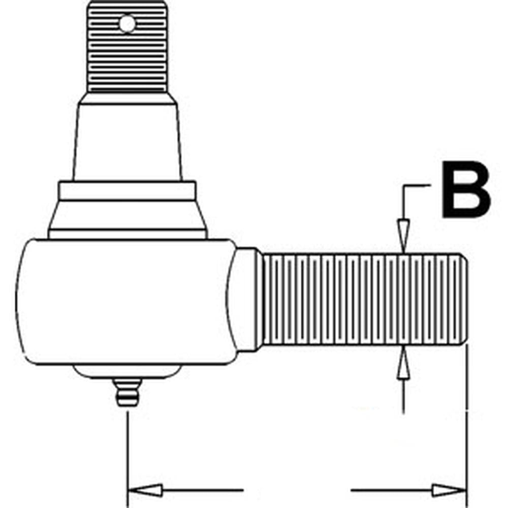 Tie Rod End Fits Ford/New Holland Replaces 83906190