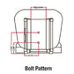 Fits Ford Industrial Seat Fits 340A 340B 345C 445 445A 445C 445D 450 540