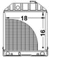 Radiator Fits Ford New Holland 231 233 250C 333 340 420 445 3000 4000 D8NN8