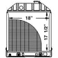 1106-6321 - Radiator Fits Ford/New Holland