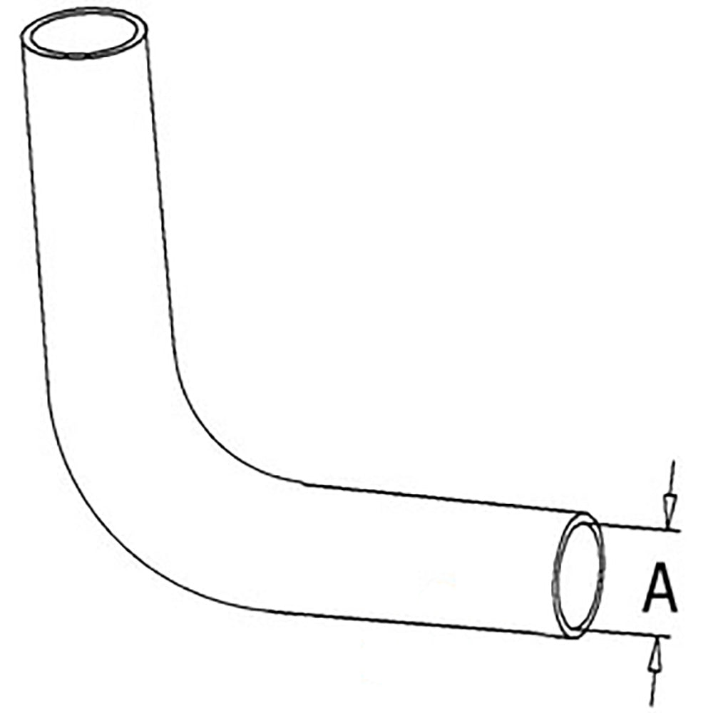 D8NN8260BB New Upper Radiator Hose Fits Ford New Holland Tractor TW10 TW20