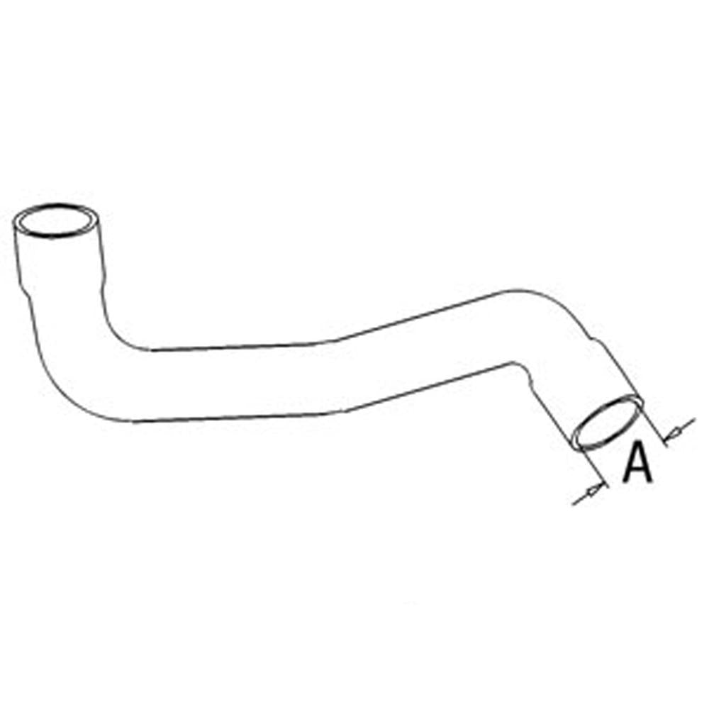 D8NN8286AA Fits Ford New Holland Tractor Lower Radiator Hose 750 755 755A 755B