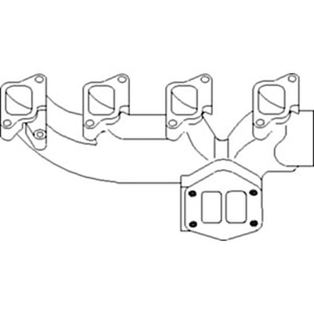 New Manifold Fits Ford/New Holland 9700, TW10, TW15, TW20, TW30, TW35, TW5