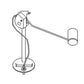 Fuel Sending Unit Fits Ford Tractors 2000, 2600, 2610, 3000, 3600, 3610, 3910