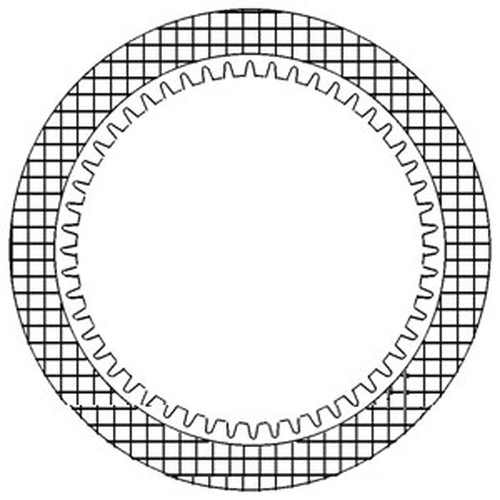 Disc D8NNP743JA Fits Ford New Holland 9200 9600 9700 Tw10 TW15 Tw20 Tw30 TW5