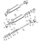 Power Steering Cylinder Fits Case/International Harvester Replaces 234449A1