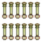Qty 12: Wheel Stud w/ Washer & Nut  Fits Ford/New Holland Replaces 370938S36