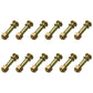 Qty 12: Wheel Stud w/ Washer & Nut  Fits White Replaces D9NN1N012CA