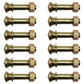 Qty 12: Wheel Stud w/ Washer & Nut  Fits Allis Chalmers Replaces D9NN1N012CA