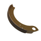 81877080 1-Piece Brake Shoe Set with Lining Fits Ford 531 2000 3 cylinder 2100