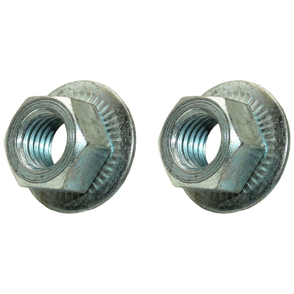Qty. 2: Disc Mower Blade Nut
 Fits John Deere Replaces DC19996