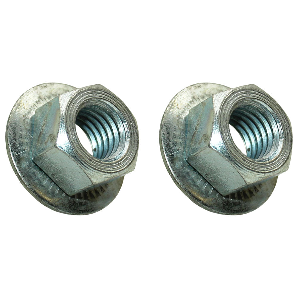 Qty. 2: Disc Mower Blade Nut
 Fits John Deere Replaces DC19996