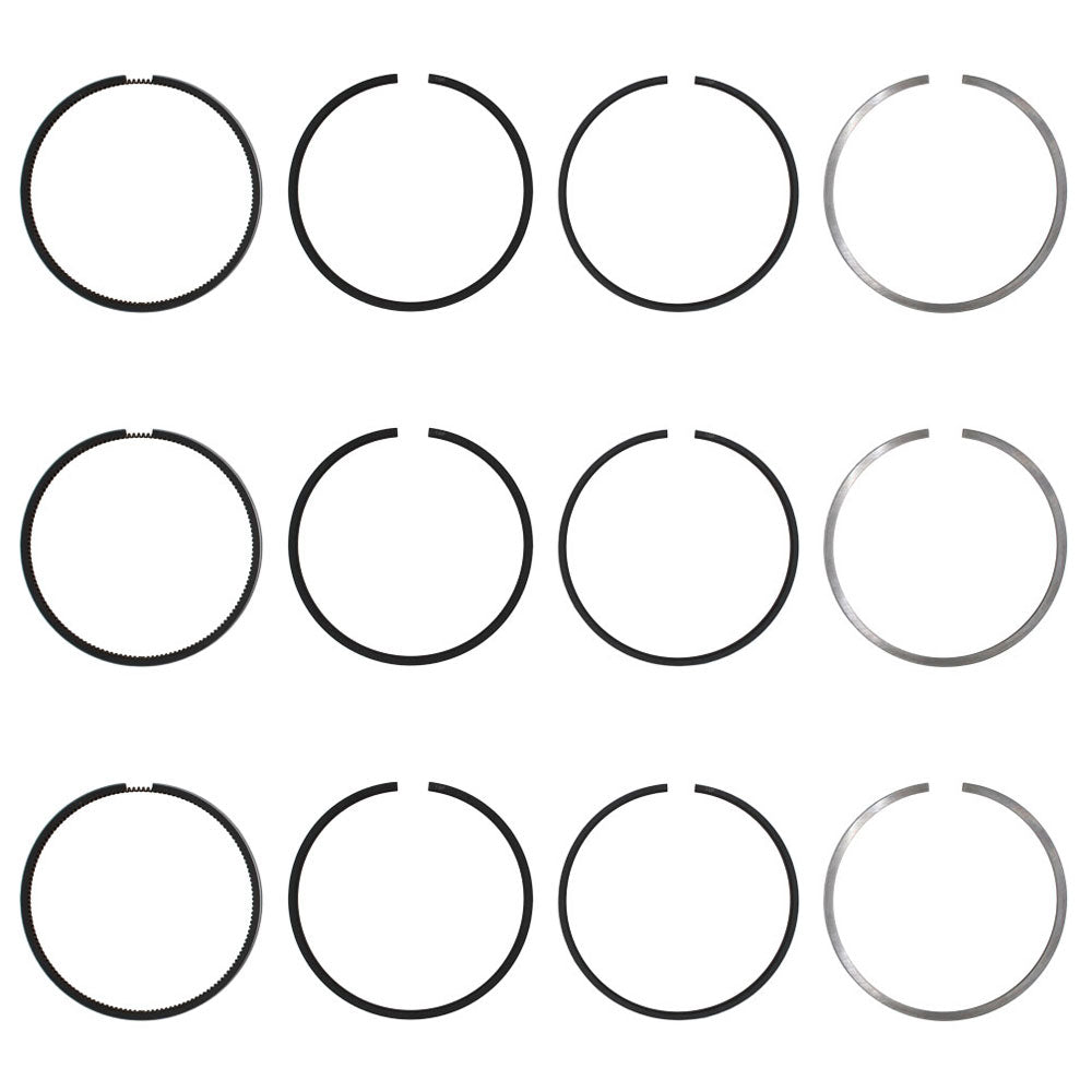 Qty 3: Piston Ring Set (.030) Fits Ford/New Holland Replaces 3917469
