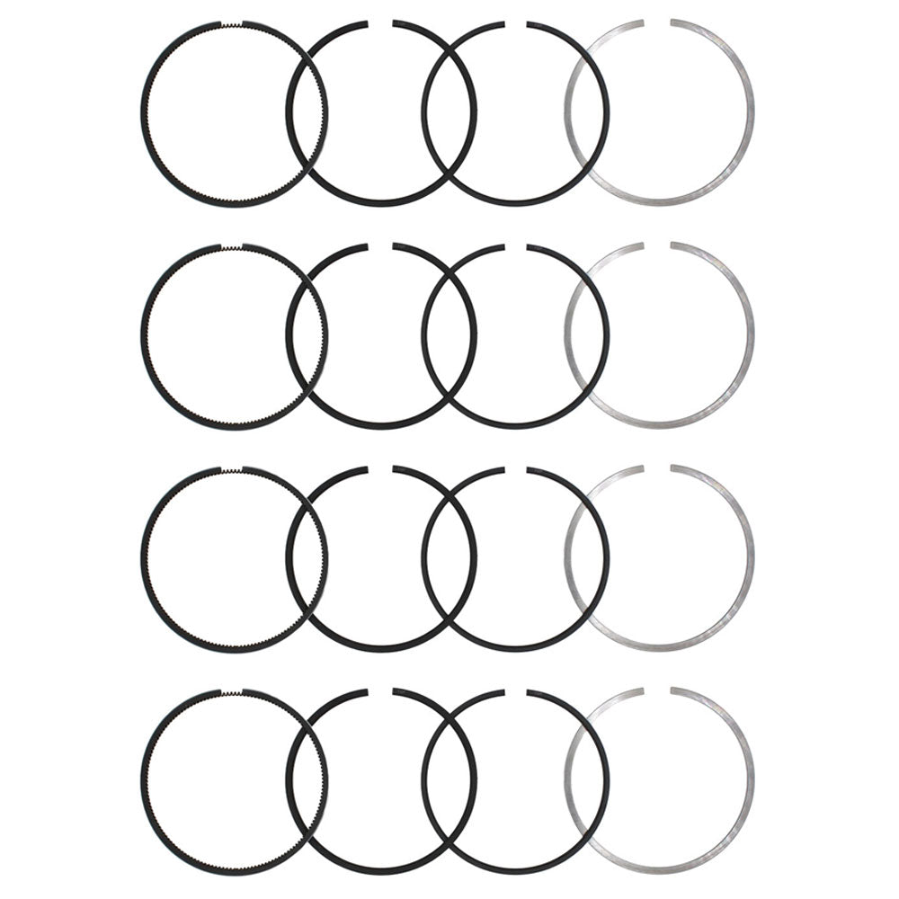 Qty 4: Piston Ring Set (.030) Fits Ford/New Holland Replaces 3917469