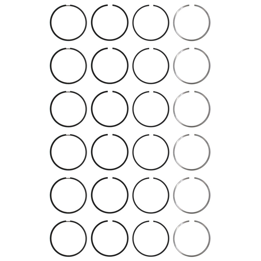 Qty 6: Piston Ring Set (.030) Fits Ford/New Holland Replaces 3917469