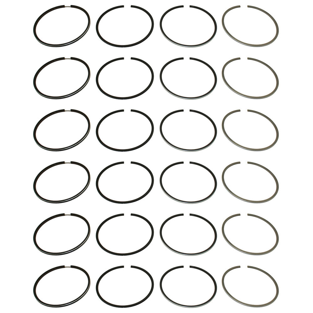 Qty 6: Piston Ring Set (.030) Fits Ford/New Holland Replaces 3917469