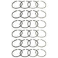 Qty 6: Piston Ring Set (.030) Fits Ford/New Holland Replaces 3917469