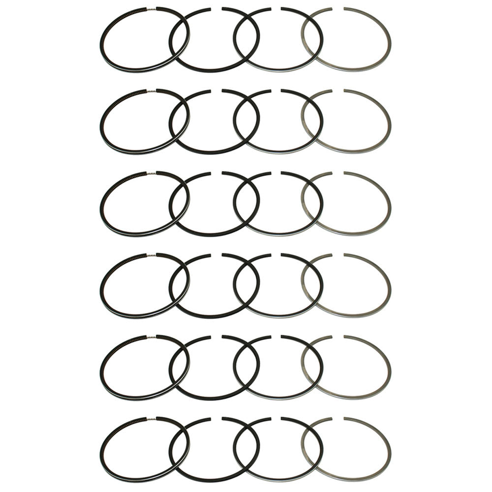 Qty 6: Piston Ring Set (.030) Fits Ford/New Holland Replaces 3917469