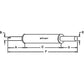 Muffler 35" Long OD 1 7/8" ID Fits Ford NH Tractor Major FO DKN5230C