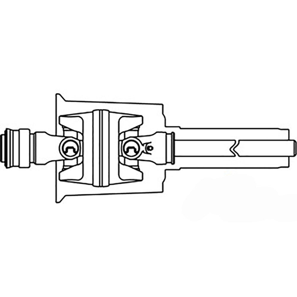 AE59635 Joint & Shaft Half Fits John Deere 435 447 457 467 535 547 557 567