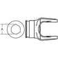 S.6100 PTO Tube Yoke (U/J Size: 27 x 74.5mm) 36 x 4.5mm, Ref: 12507